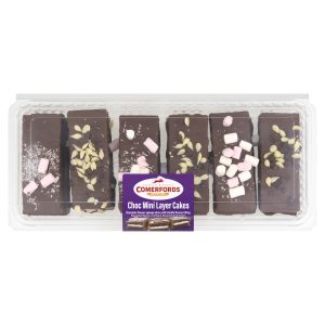 Choc Mini Layer Cakes x6