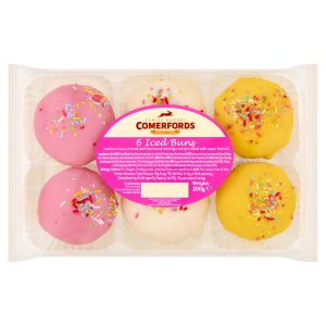 Iced Buns x6